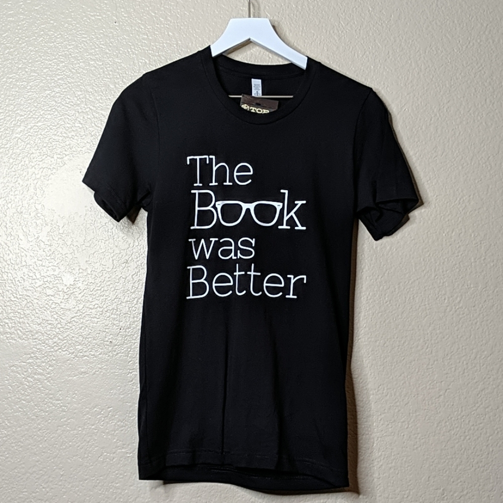 The book was better graphic t-shirt - Picture 2 of 5